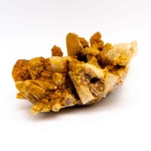 Spirit Quartz Cluster with Limonite