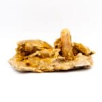 Spirit Quartz Cluster with Limonite