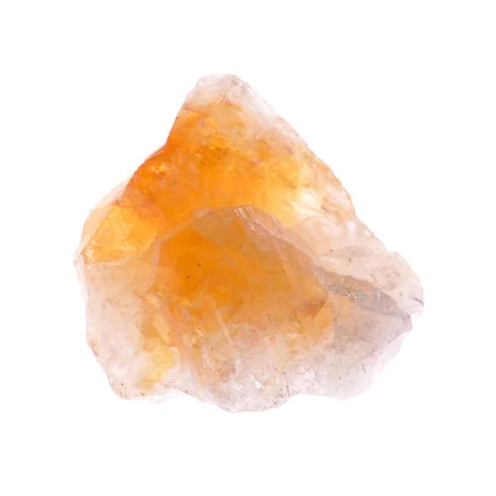 Roher Citrin-Kristall