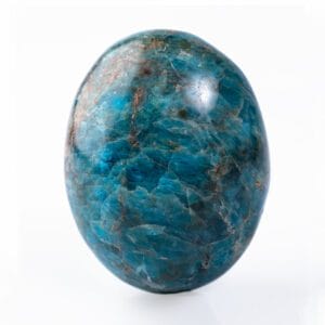 Blue Apatite Palmstone (59mm)