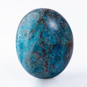 Blue Apatite Palmstone (60mm)
