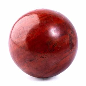 Esfera Jaspe Vermelha (84mm)