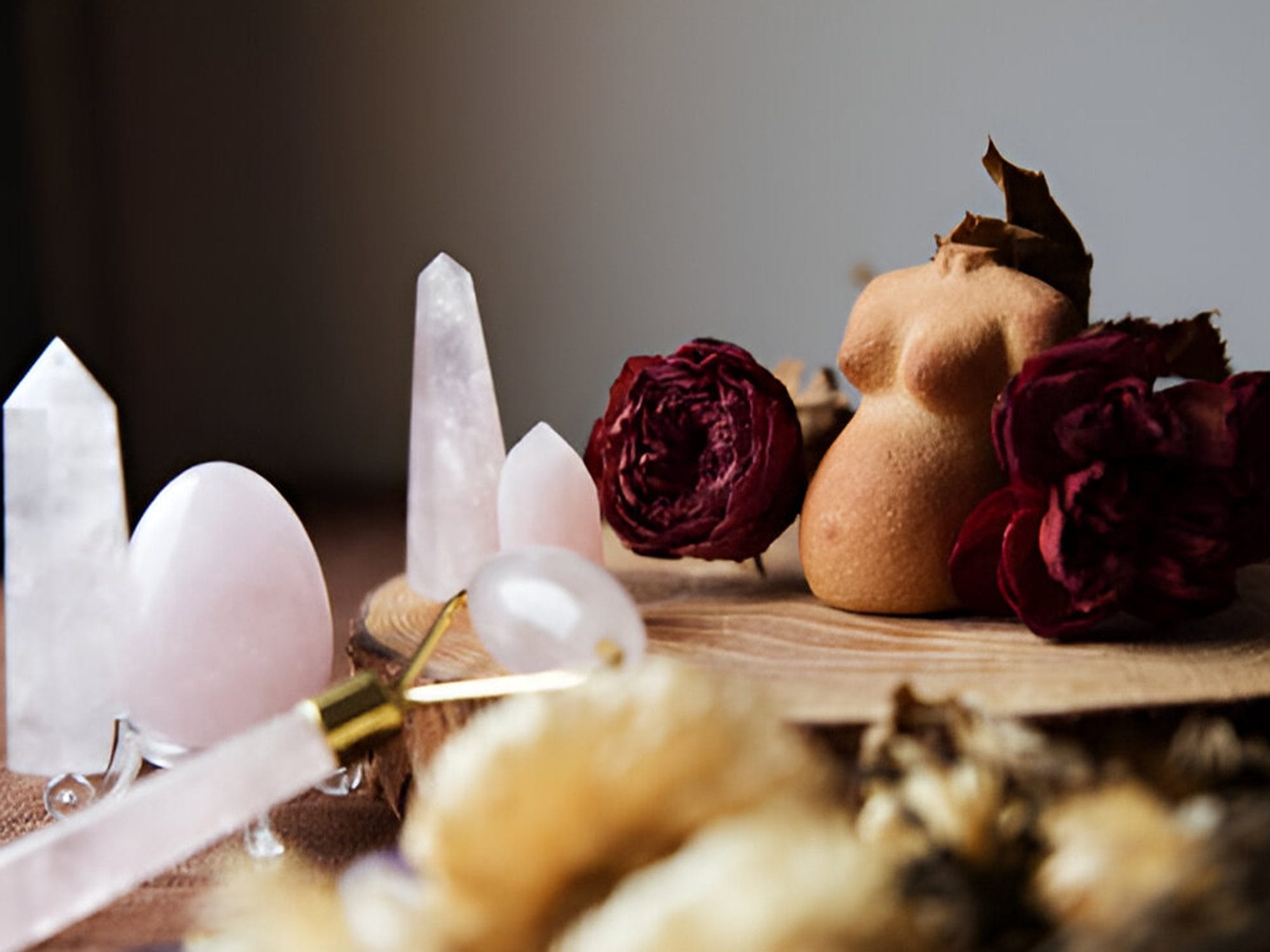 Kristalle für die Fruchtbarkeit