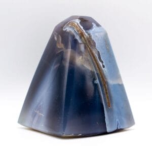 Sashe River Agate Pyramid (85mm)