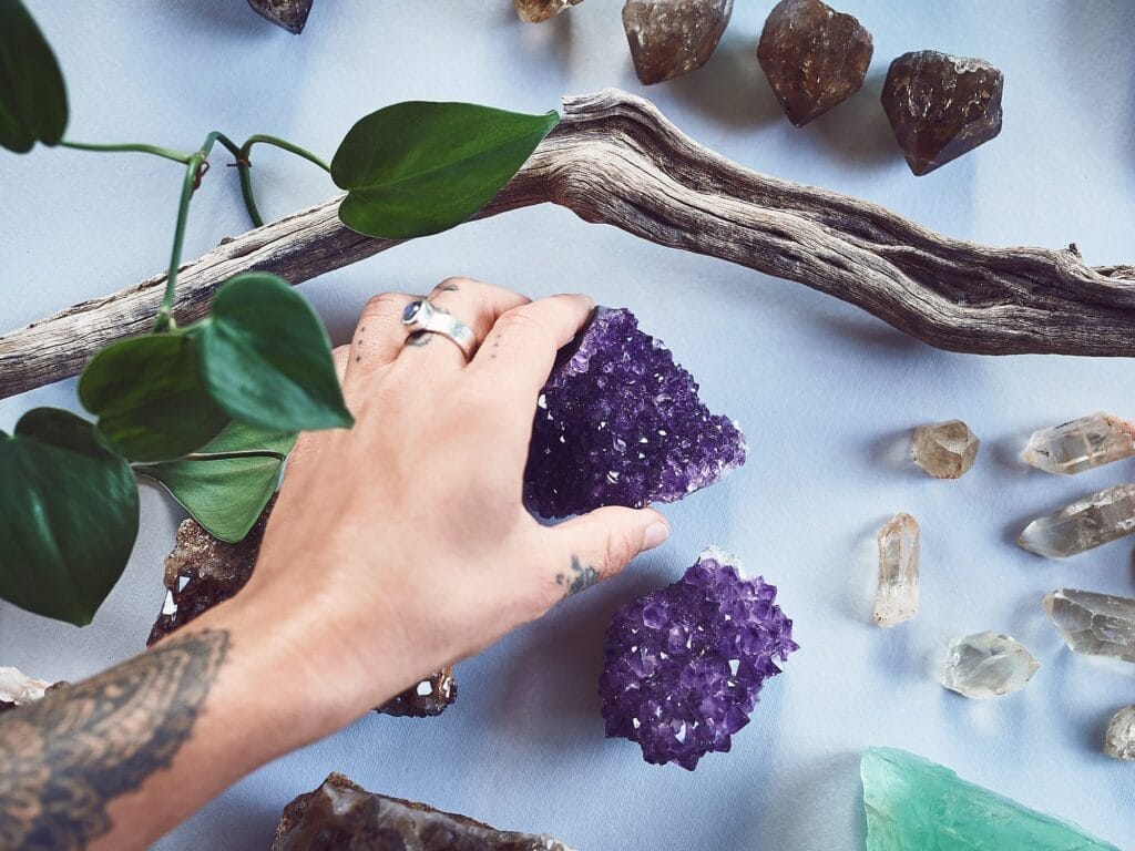 Um guia para decorar com minerais