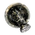 Black Marble Pestle & Mortar Set (90mm) - Image 2
