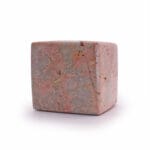Pink Feldspar In Quartz Cube (63mm) - Image 2